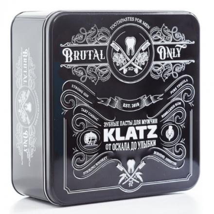 KLATZ (КЛАЦ) BRUTAL ONLY НАБОР (6 зубн. паст + подарок)