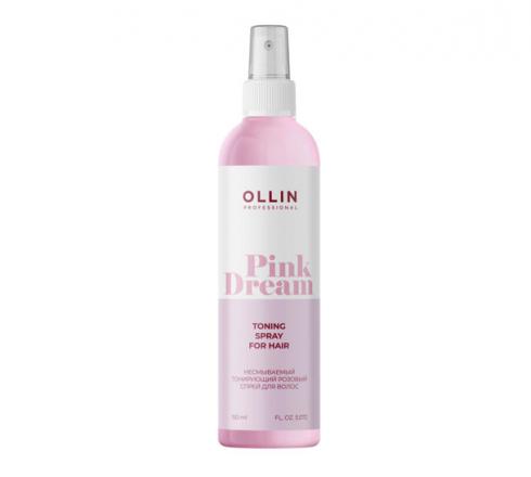 OLLIN PINK DREAM СПРЕЙ ДЛЯ ВОЛОС ТОНИРУЮЩИЙ 150 мл