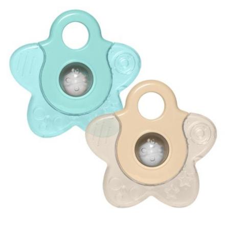 КУРНОСИКИ ПРОРЕЗЫВАТЕЛЬ ДЛЯ ЗУБОВ С ВОДОЙ 23091 звезда