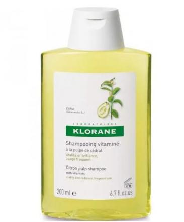 КЛОРАН (KLORANE) ЦИТРОН ШАМПУНЬ 200 мл для блеска волос