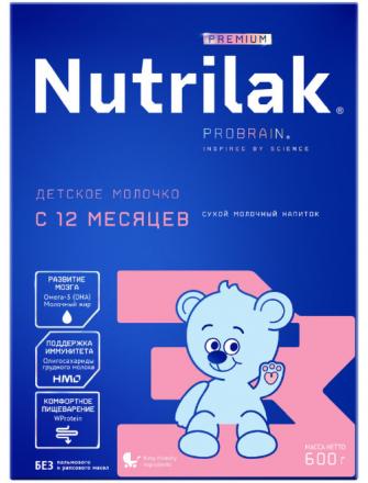 НУТРИЛАК ПРЕМИУМ СМЕСЬ СУХАЯ МОЛОЧНАЯ-3 600 гр