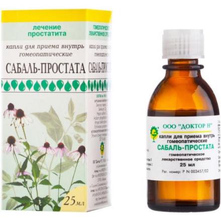 САБАЛЬ-ПРОСТАТА капли внутр. фл. 25 мл