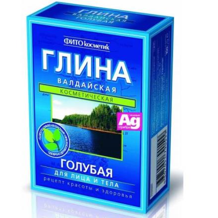 ФИТОКОСМЕТИК ГЛИНА ДЛЯ ЛИЦА И ТЕЛА 100 гр валдайская голубая