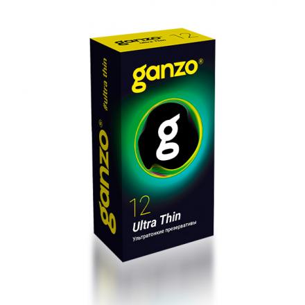 ПРЕЗЕРВАТИВЫ GANZO ультратонкие №12