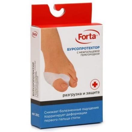 БУРСОПРОТЕКТОР ДЛЯ ПАЛЬЦА СТОПЫ FORTA 201С