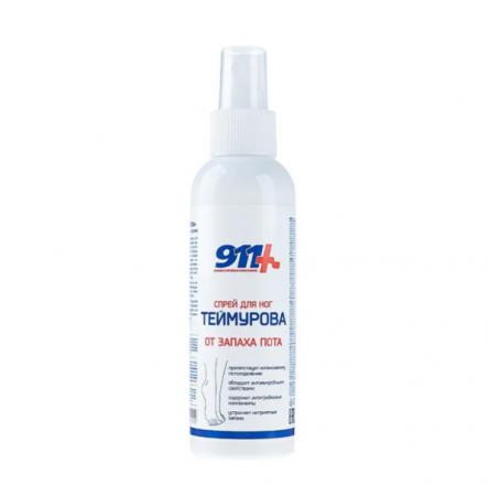 911 ТЕЙМУРОВА спрей наруж. для ног 75 мл