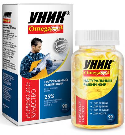 ОМЕГА- 3 УНИК капс. №90