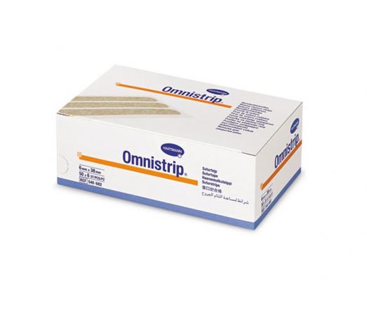 ЛЕЙКОПЛАСТЫРЬ Д/СОЕДИНЕНИЯ КРАЕВ РАНЫ ХАРТМАНН OMNISTRIP гипоаллерг. 0,6см х 3,8см №300