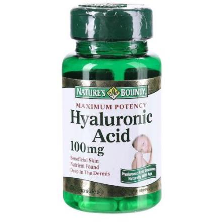 НЭЙЧЕС БАУНТИ (NATURE`S BOUNTY) ГИАЛУРОНОВАЯ КИСЛОТА капс. 100 мг №30