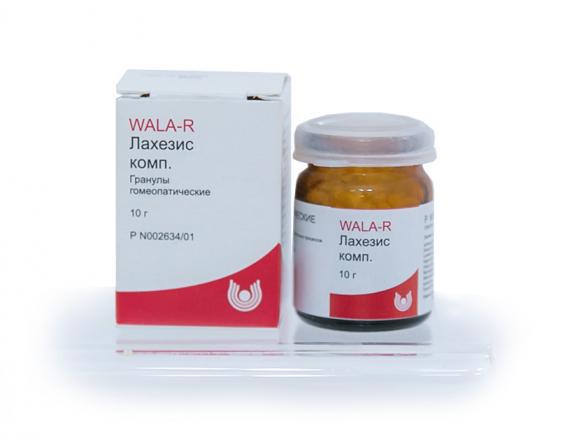 ЛАХЕЗИС КОМП гранулы гомеопатич. фл. 10 гр №1