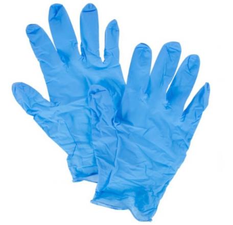 ПЕРЧАТКИ СМОТРОВЫЕ НЕСТЕРИЛЬНЫЕ НИТРИЛОВЫЕ неопудр. XS №100 пар