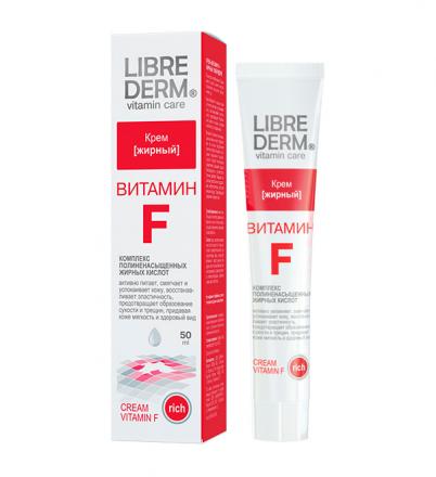 ЛИБРИДЕРМ ВИТАМИН-F КРЕМ ДЛЯ КОЖИ 50 мл жирный