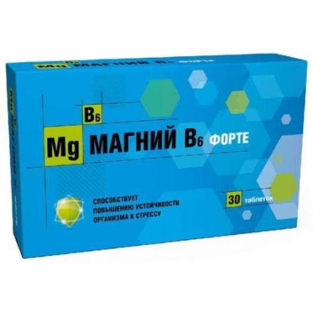 ВИТАТЕКА МАГНИЙ В6 ФОРТЕ табл. №30