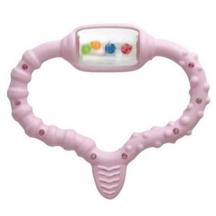 КУРАПРОКС BABY СТИМУЛЯТОР ПРОРЕЗЫВАНИЯ МОЛОЧНЫХ ЗУБОВ розовый