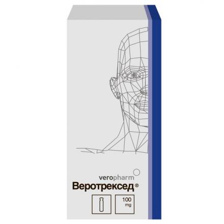 ВЕРОТРЕКСЕД лиоф. для инфузий 100 мг фл. №1