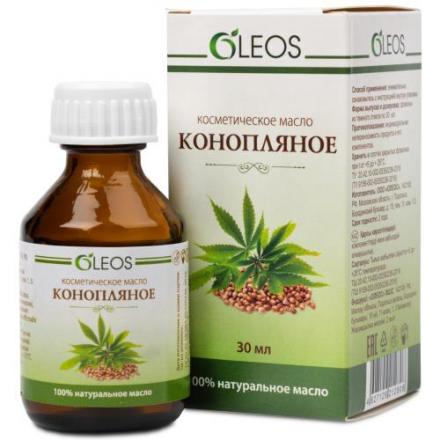 МАСЛО КОСМЕТИЧЕСКОЕ КОНОПЛЯНОЕ ОЛЕОС 30 мл
