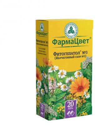 ФИТОГЕПАТОЛ СБОР ЖЕЛЧЕГОННЫЙ №3 КРАСНОГОРСК ф/п №20