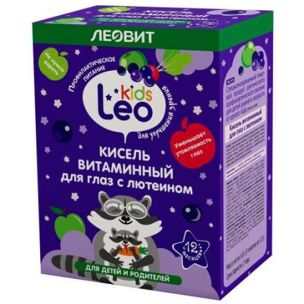 ЛЕОВИТ LEOKIDS КИСЕЛЬ ВИТАМИННЫЙ ДЛЯ ГЛАЗ с лютеином №5