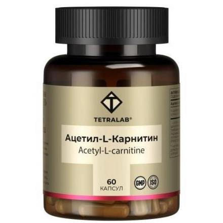 TETRALAB АЦЕТИЛ-L-КАРНИТИН 500 капс. №60