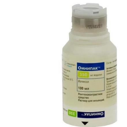 ОМНИПАК р-р д/инъекц. 300 мг йода/мл фл. 100 мл №10