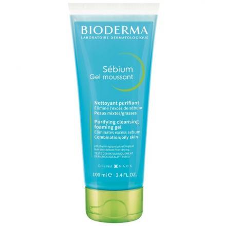 БИОДЕРМА (BIODERMA) СЕБИУМ ГЕЛЬ-МУСС ДЛЯ УМЫВАНИЯ 100 мл
