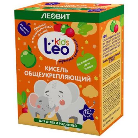 ЛЕОВИТ LEOKIDS КИСЕЛЬ ОБЩЕУКРЕПЛЯЮЩИЙ №5