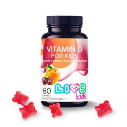 LIVS ВИТАМИН-Д ДЛЯ ДЕТЕЙ пастилки 400 МЕ №60