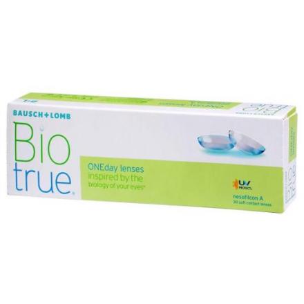 КОНТАКТНАЯ ЛИНЗА BAUSCH+LOMB BIO TRUE 8,6 корриг. - 6,50