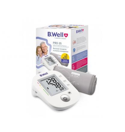 БИ ВЕЛЛ (B.WELL) ПРИБОР (ТОНОМЕТР) ИЗМ. АРТ. ДАВЛЕНИЯ АВТОМАТ PRO-35