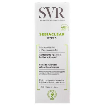 SVR SEBIACLEAR КРЕМ ДЛЯ ЛИЦА 40 мл увлажняющ.