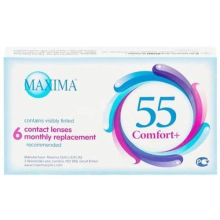КОНТАКТНАЯ ЛИНЗА MAXIMA 55 COMFORT + 8,6 корриг. - 4,25 №6