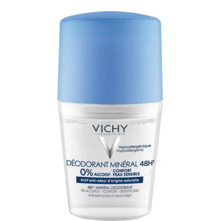 ВИШИ (VICHY) 48 часов ДЕЗОДОРАНТ РОЛИК 50 мл с минералами