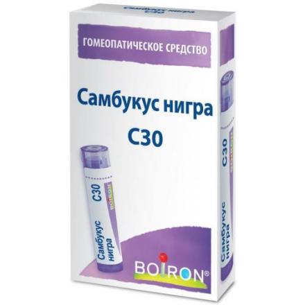 САМБУКУС НИГРА С30 гранулы гомеопатич. 4 гр