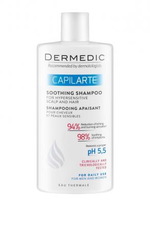 ДЕРМЕДИК CAPILARTE ШАМПУНЬ 300 мл успокаивающ.