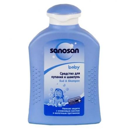 САНОСАН СРЕДСТВО ДЛЯ КУПАНИЯ И ШАМПУНЬ 500 мл