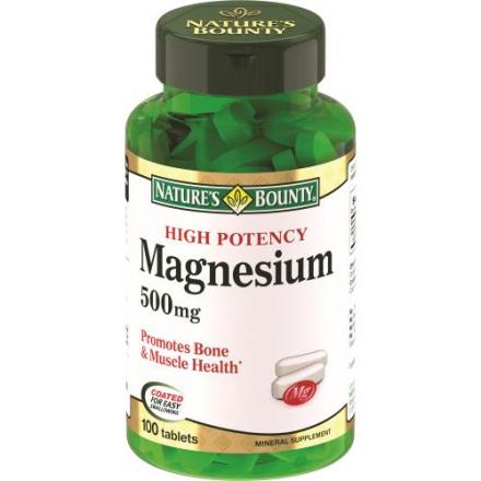 НЭЙЧЕС БАУНТИ (NATURE`S BOUNTY) МАГНИЙ табл. №100