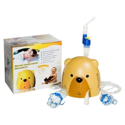 ИНГАЛЯТОР КОМПРЕССОРНЫЙ ДЕТСКИЙ P3 мишка