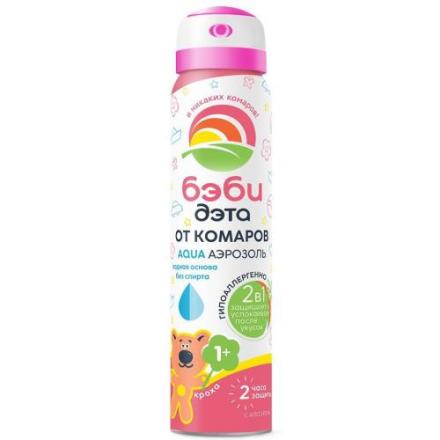 ДЭТА БЭБИ AQUA СПРЕЙ ОТ КОМАРОВ 100 мл с 1 года