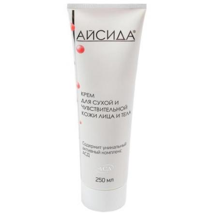 АЙСИДА КРЕМ ДЛЯ ЛИЦА И ТЕЛА 250 мл для сухой и чувствит. кожи