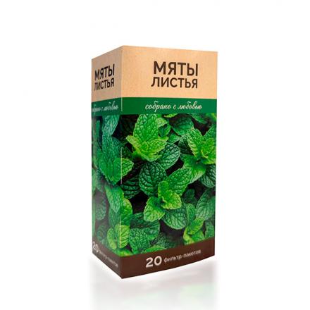 ФИТОЧАЙ МЯТЫ ЛИСТЬЯ ТМ ф/п №20