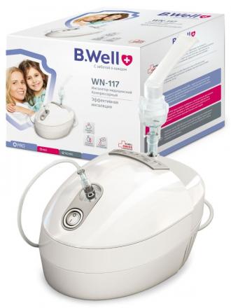 БИ ВЕЛЛ (B.WELL) ИНГАЛЯТОР КОМПРЕССОРНЫЙ WN-117