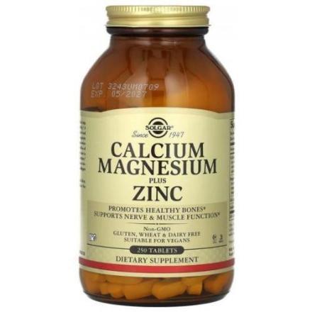 СОЛГАР КАЛЬЦИЙ-МАГНИЙ-ЦИНК табл. №250