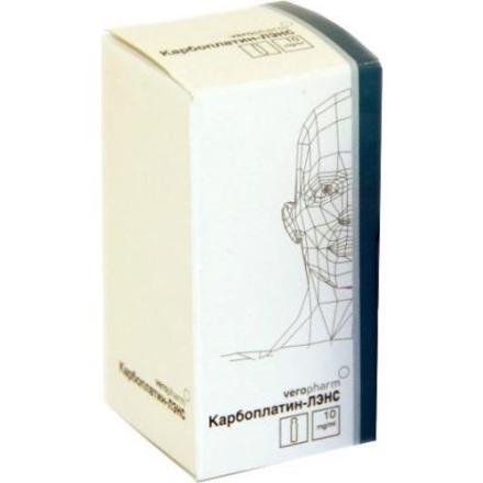 КАРБОПЛАТИН конц. для инфуз. р-р 10 мг/мл фл. 15 мл №1