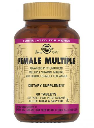 СОЛГАР КОМПЛЕКС ДЛЯ ЖЕНЩИН МУЛЬТИВИТАМИН. И МИНЕРАЛЬН. табл. №60