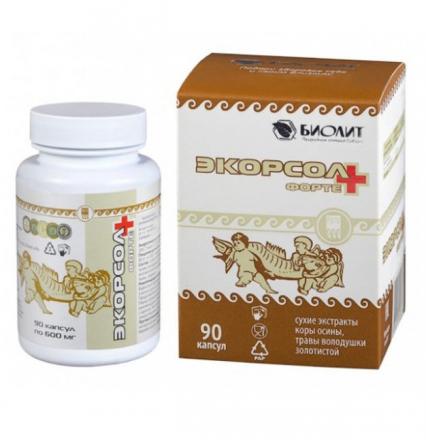 ЭКОРСОЛ ФОРТЕ + капс. №90
