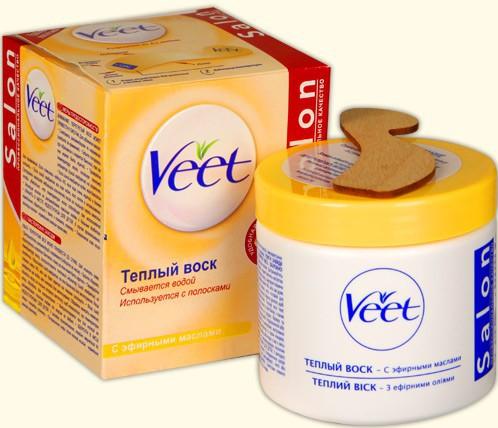 VEET ВОСК ДЛЯ ДЕПИЛЯЦИИ 250 мл с эфирными маслами