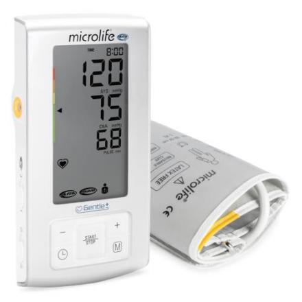 МИКРОЛАЙФ (MICROLIFE) ПРИБОР (ТОНОМЕТР) ИЗМ. АРТ. ДАВЛЕНИЯ АВТОМАТ + АДАПТЕР BP A6 PC Afib (функция выявлен. риска инсульта)