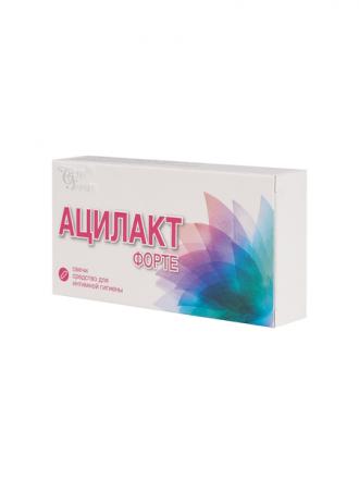 АЦИЛАКТ ФОРТЕ супп. вагин. №10