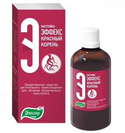 ЭФФЕКС КРАСНЫЙ КОРЕНЬ ЭВАЛАР настойка фл. 100 мл