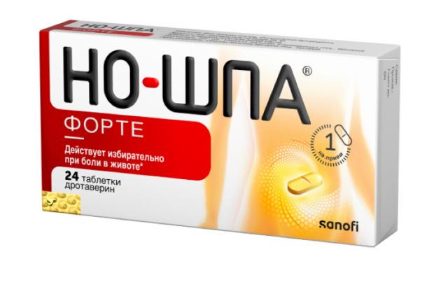НО-ШПА ФОРТЕ табл. 80 мг №24